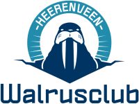 Walrusclub_Logo_Heerenveen_Woordmerk-Beeldmerk Sterk troch kjeld